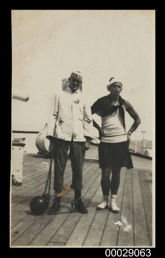 The Prisoner and his Sweetheart, AUSTRALIA's Fancy Dress Ball, 21 September 1931