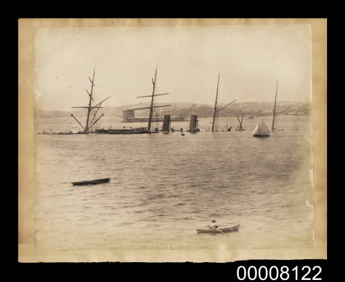 SS AUSTRAL sunk in Sydney Harbour