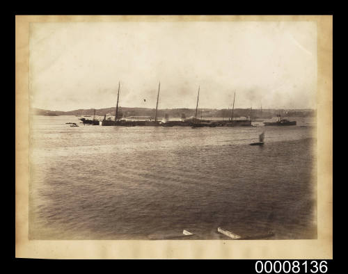 SS AUSTRAL being refloated in Sydney Harbour