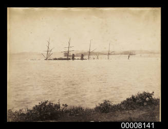 SS AUSTRAL sunk in Sydney Harbour