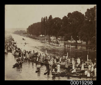 Australian rowing eights racing at the Henley Royal Regatta