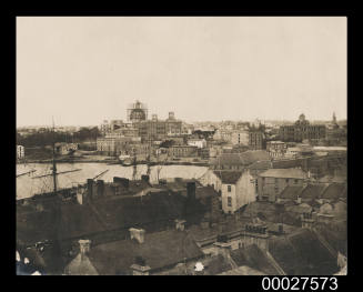 Garden Palace from Dawes Point, 1879