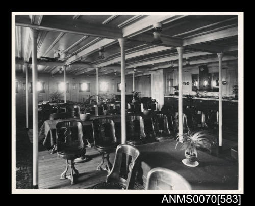 Interior of an E & A ship