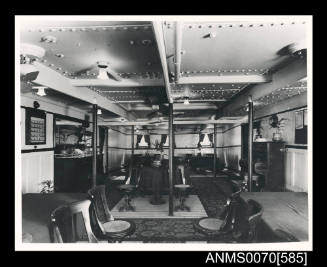 Interior of an E&A ship of the late 1920s