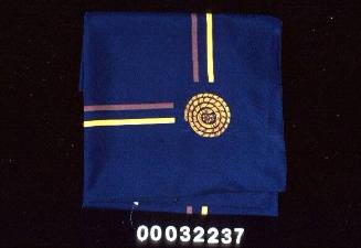 Scarf bearing design including the Pacific Australia Direct line logo