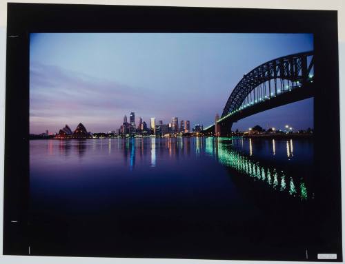 Summer dawn over Sydney from Kirribilli