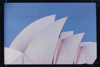 Sydney Opera House shells at dawn