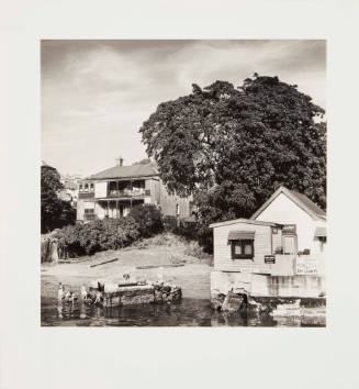 Thames Street wharf  on the Balmain waterfront