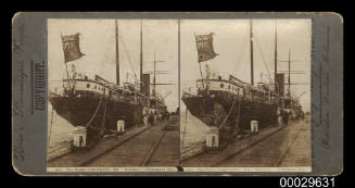Naval Contingent. SS SALAMIS transport ship