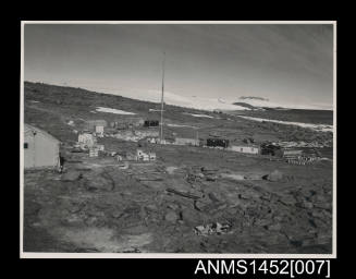 View of the station at Mawson base