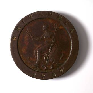 King George III "cartwheel" twopence, 1797