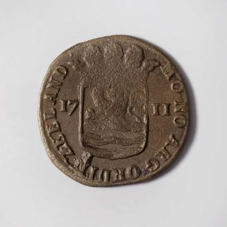 United Netherlands Stuivers minted in Zeeland 1711