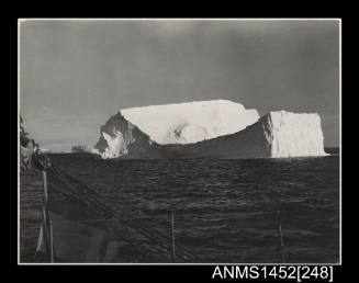 Iceberg seen in the vicinity of Commonwealth Bay by the crew of the WYATT EARP