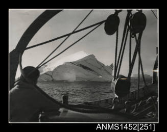 Iceberg seen in the vicinity of Commonwealth Bay by the crew of the WYATT EARP