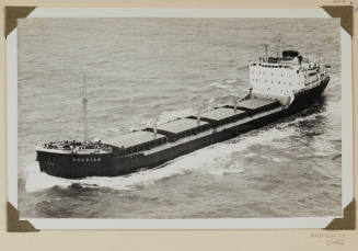 Photograph of  OREDIAN depicting bow and port side of bulk carrier cargo ship