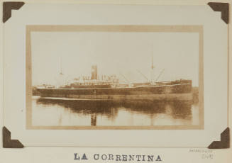 Photograph of  LA CORRENTINA depicting starboard side of passenger/cargo ship