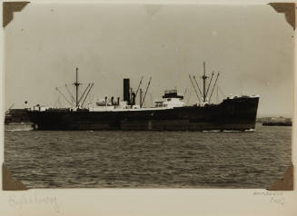 Photograph of  AYLESBURY depicting starboard side of cargo ship