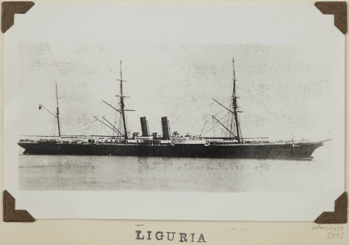 Photograph of  LIGURIA depicting starboard side of cargo ship