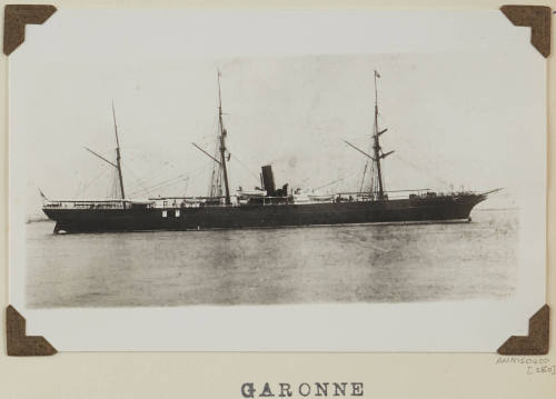 Orient Line SS GARONNE