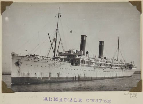 Photograph of  ARMADALE CASTLE II depicting port side of passenger ship