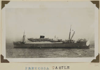 Photograph of  PRETORIA CASTLE depicting port side of passenger ship