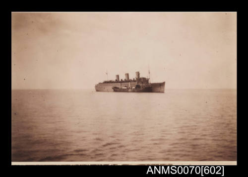 RMS QUEEN MARY and SS SHIRALA disembarking, Bombay