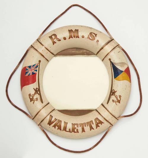 P&O RMS VALETTA miniature lifebuoy