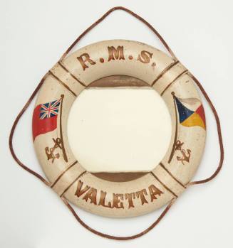 P&O RMS VALETTA miniature lifebuoy
