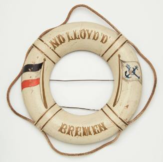 ND Lloyd Line, Bremen, miniature lifebuoy