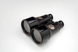 Binoculars presented to Captain J.E. Meaburn