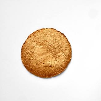 King George IV half sovereign, recovered from the wreck of the DUNBAR