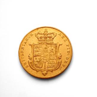 King George IV sovereign, 1826