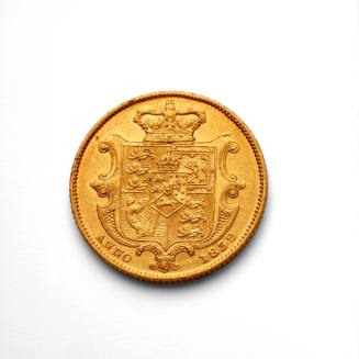 King William IV sovereign, 1832