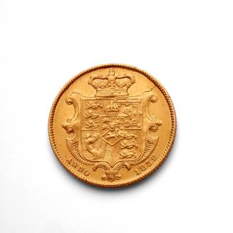 King William IV sovereign, 1832