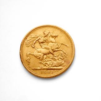 King George IV sovereign, 1822