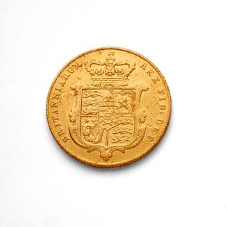 King George IV sovereign, 1825