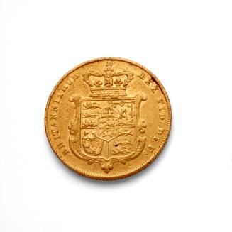 King George IV sovereign, 1825