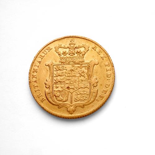 King George IV sovereign, 1827