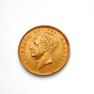King George IV sovereign, 1829