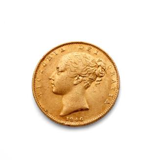 Queen Victoria sovereign, 1846