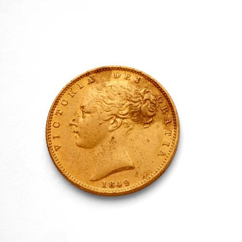 Queen Victoria sovereign, 1849