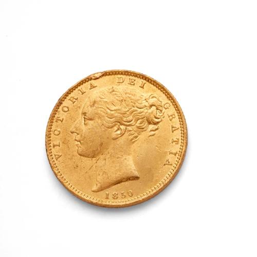 Queen Victoria sovereign, 1850