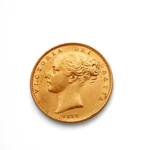 Queen Victoria sovereign, 1850