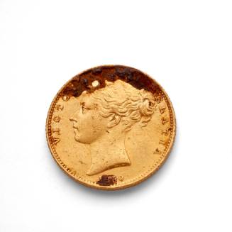 Queen Victoria sovereign, 1850