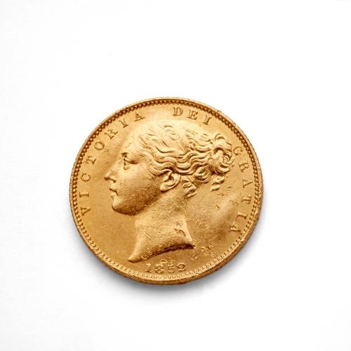 Queen Victoria sovereign, 1852