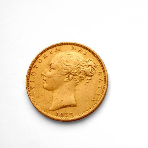 Queen Victoria sovereign, 1852