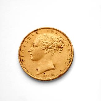 Queen Victoria sovereign, 1852