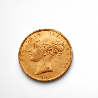 Queen Victoria sovereign, 1852