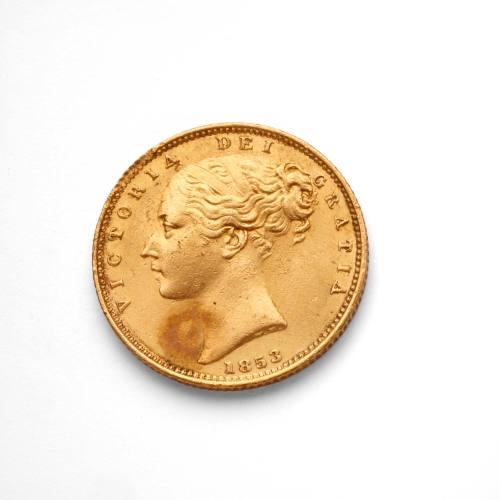 Queen Victoria sovereign, 1853