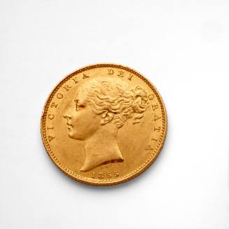 Queen Victoria sovereign, 1855